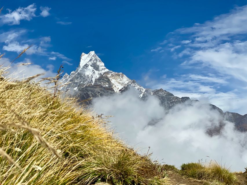 Pokhara: Majestic Mardi Base Camp Guided Trek with HotSpring - The early-morning viewpoint: Mt Fishtail and the Annapurna panorama