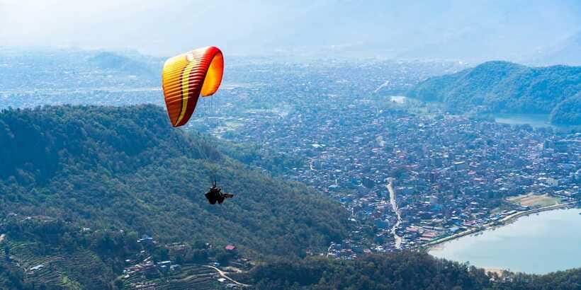 Pokhara Paragliding - What You’ll See From Above: Phewa Lake, Forests, and the Himalayas