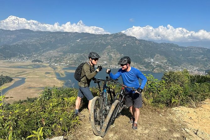 Pokhara Valley Mountain Bike Adventure Private Tour - Raniban forest, Yellow Selfie Bridge, and the Annapurna backdrop