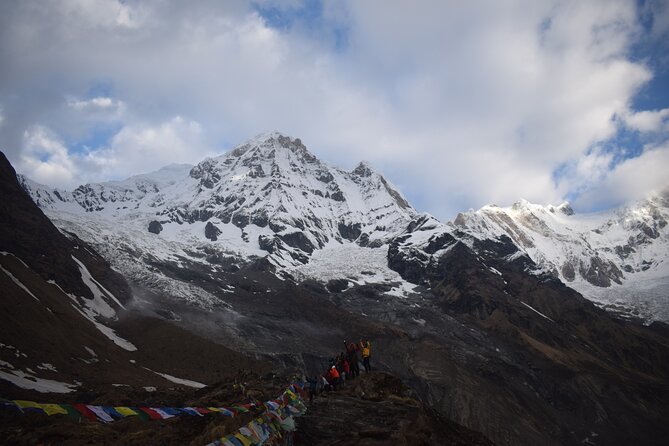Private 7 - Day Annapurna Base Camp Trekking - Day 2 through Chhomrong Khola: the 2500-stair descent, then uphill to Sinuwa and Bamboo