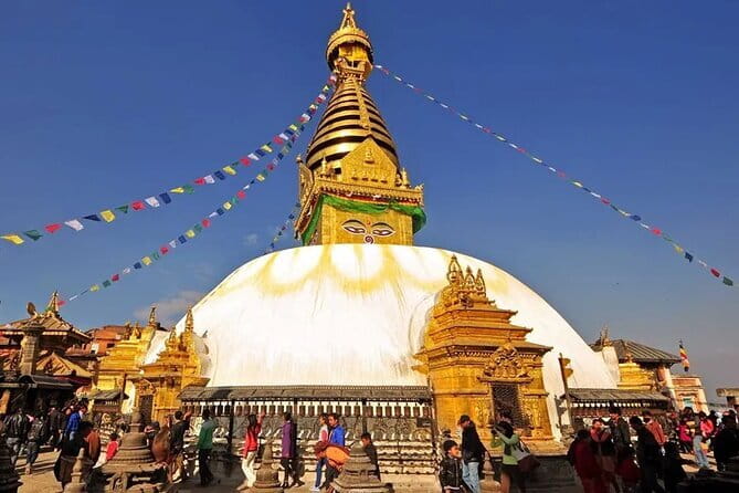 Private Full-Day Kathmandu All 7 UNESCO World Heritage Sites Tour - Boudhanath Stupa: when devotion is the main event