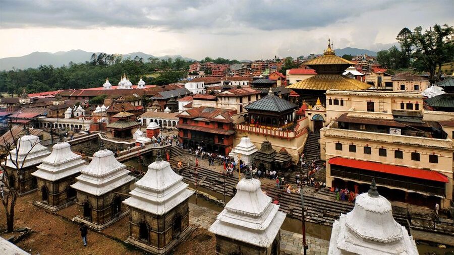 Sacred Pashupatinath: Aarati,Cremation Rites & Boudha Stupa - Watching cremation rites at Pashupatinath, with context and respect