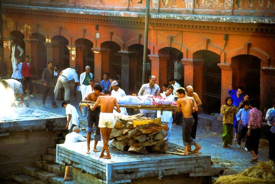Sacred Pashupatinath: Aarati,Cremation Rites & Boudha Stupa - Boudhanath Stupa kora: flags, prayer wheels, and a calm you can feel