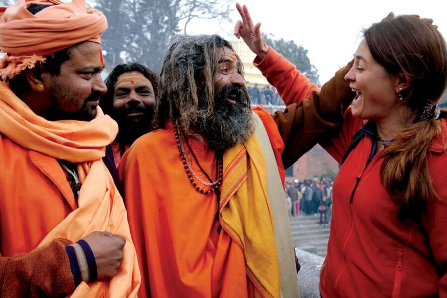 Spiritual Nepal: Expert insight into Multifaith Journey - Pashupatinath: sadhus, cremations on the Bagmati River, and Arati lights