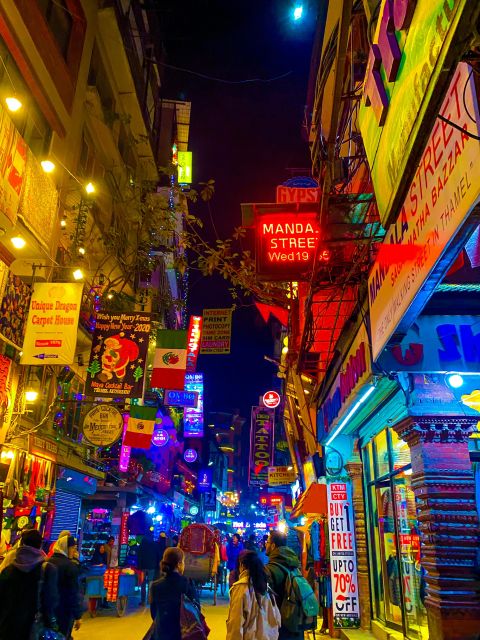 Thamel Rickshaw tour - Shree Gha Stupa: Tibetan Calm, Prayer Wheels, and Cold Noodles