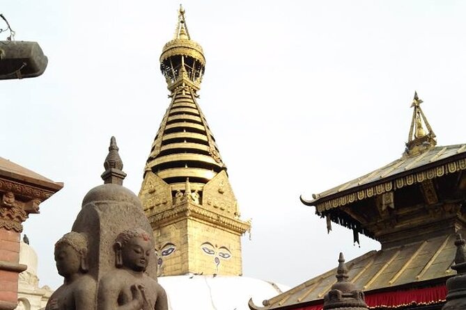 TOP 4 UNESCO World Heritage Sites Tour - Swayambhunath: The Monkey Temple, the Painted Eye, and the View