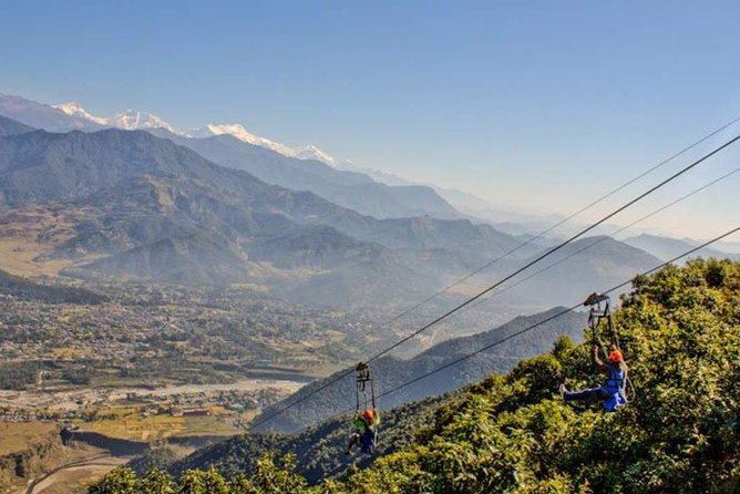 ZipFlyer Nepal - The World's Steepest Zip-line - Sarangkot views that make the waiting worth it